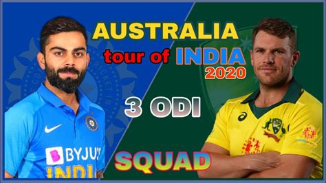 Australia tour of India, 2020 .